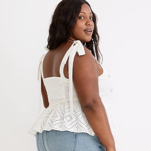 NWT! madewell Arlo top in Geo eyelet - xxl - Picture 2 of 5